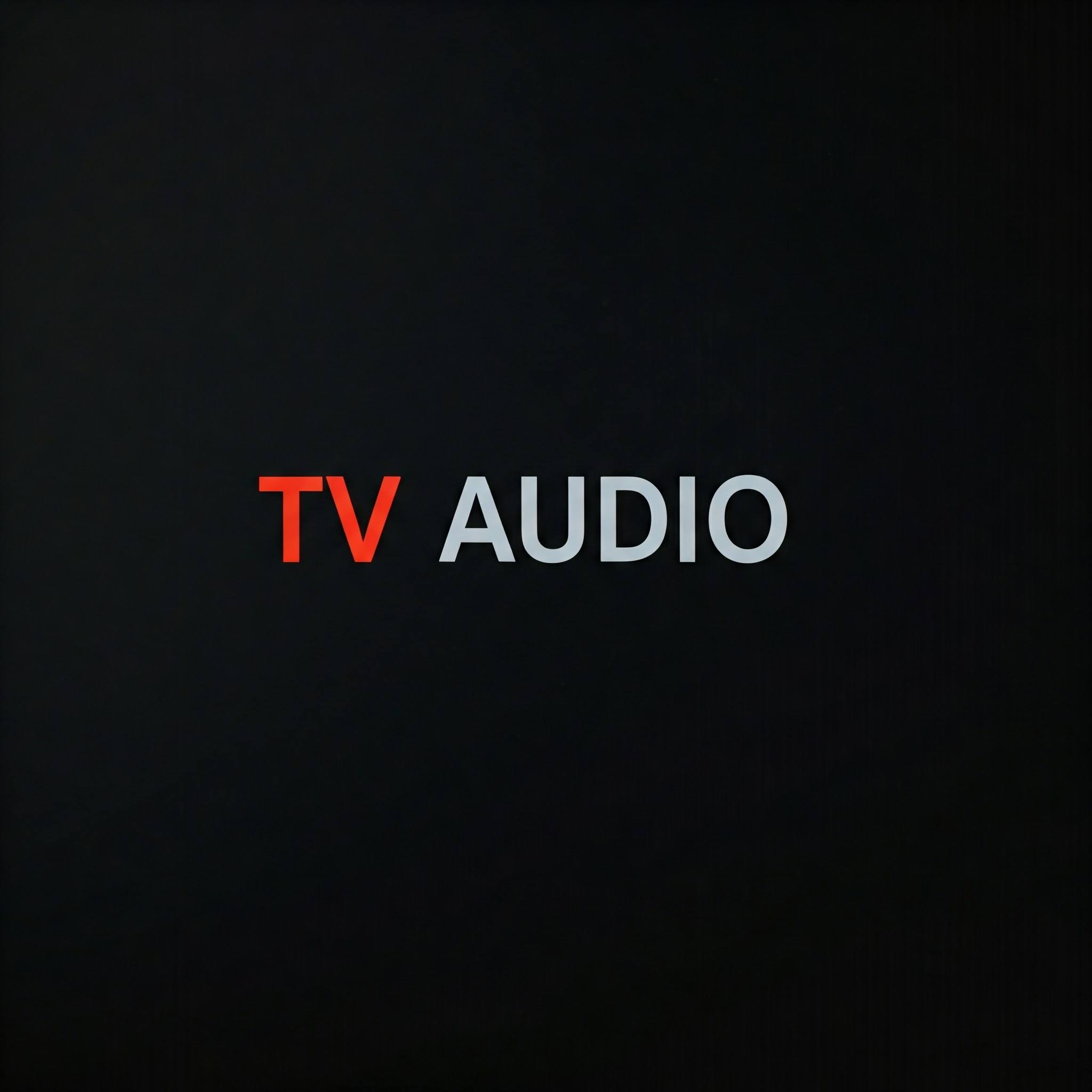 TV Audio Setup